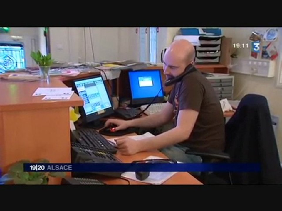 France 3 Alsace, de 19h, le 9 mai 2010 : radios alsaciennes