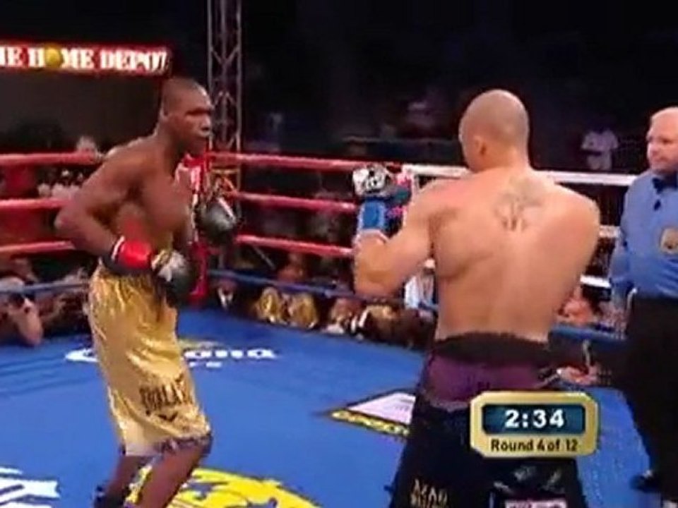 Fin Ridicule Boxe "Williams vs Cintron" HBO 2010