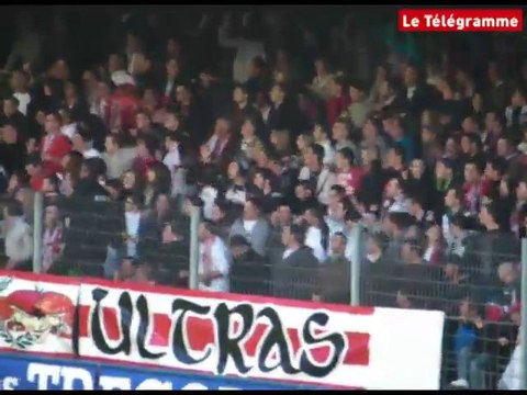 Montée du Stade Brestois. Francis Le Blé en liesse