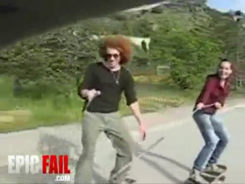 Longboard Fail