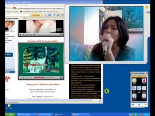 me singing tell me  by joey albert