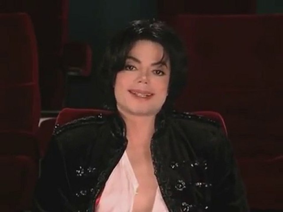 michael jackson having a laugh with his team