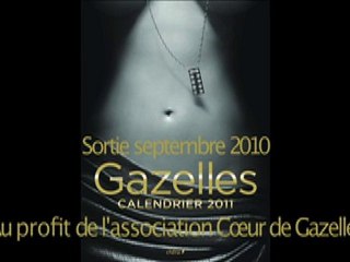 Making-off calendrier Gazelles 2011