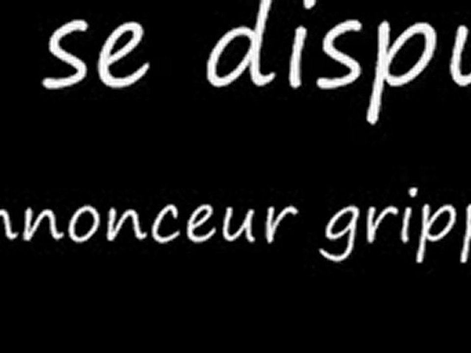 Les 2 minutes du peuple = Ca se dispute.