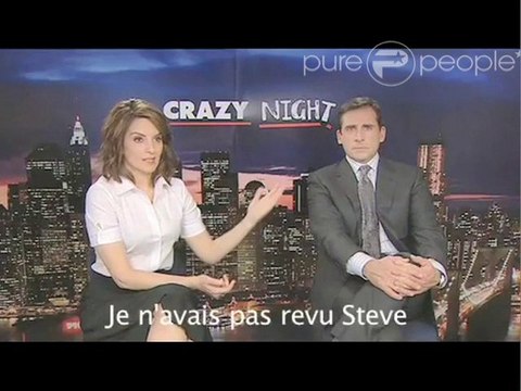 Tina Fey et Steve Carell racontent leur nuit la plus folle !