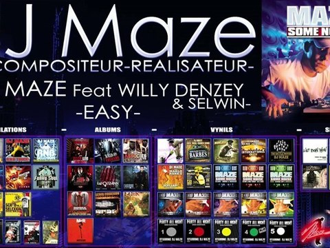 DJ MAZE FEAT SELWIN & WILLY DENZEY : EASY