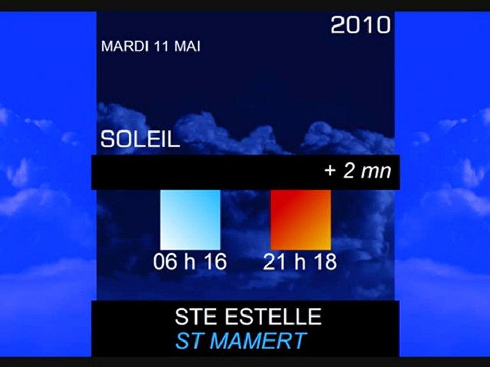 Météo 11 mai 2010: Le point sur le nuage de cendres