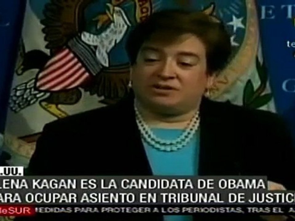Obama anuncia la candidatura de Elena Kagan a jueza del Trib