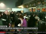 Aeropuertos de Portugal reinician actividades