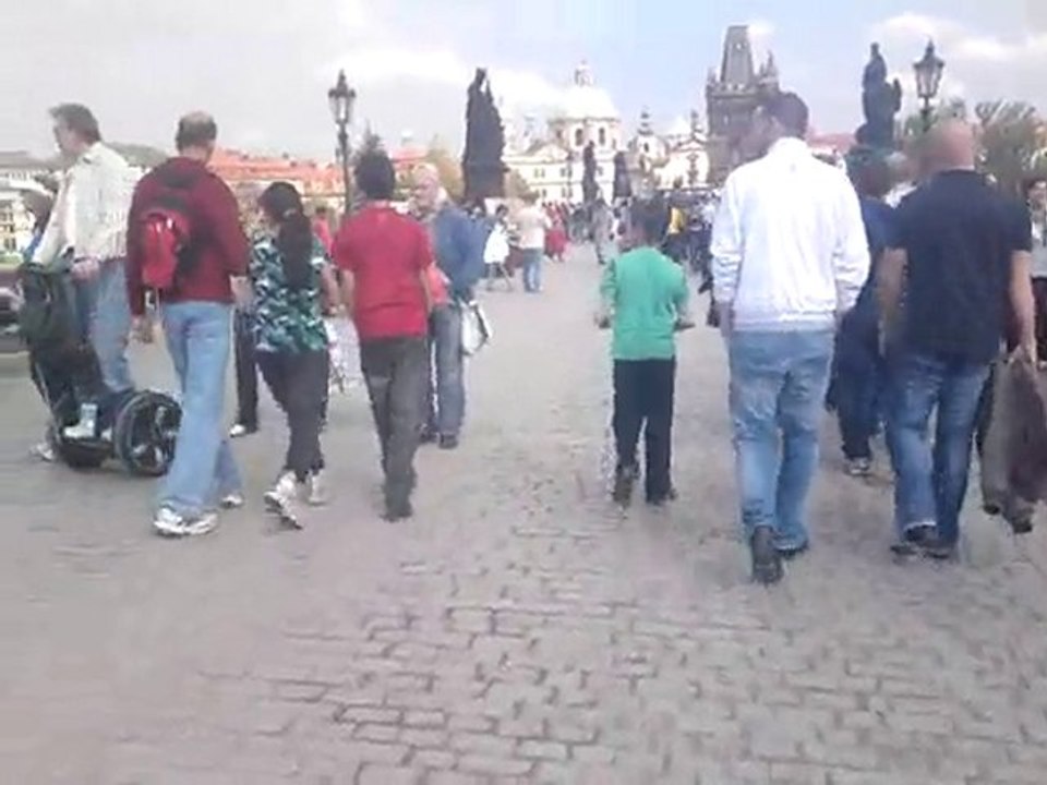 Ambiance sur le Pont Charles 2