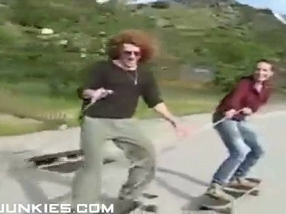 Longboarding Tow Fail