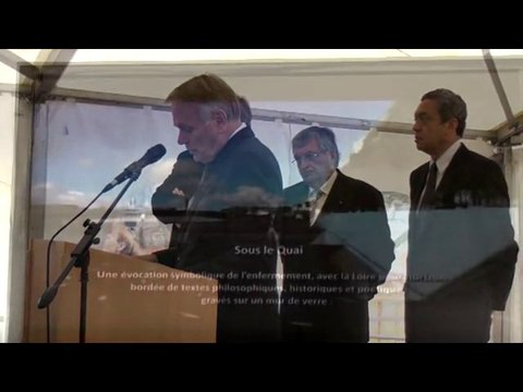 1ère pierre du mémorial à l'abolition de l'esclavage -Nantes