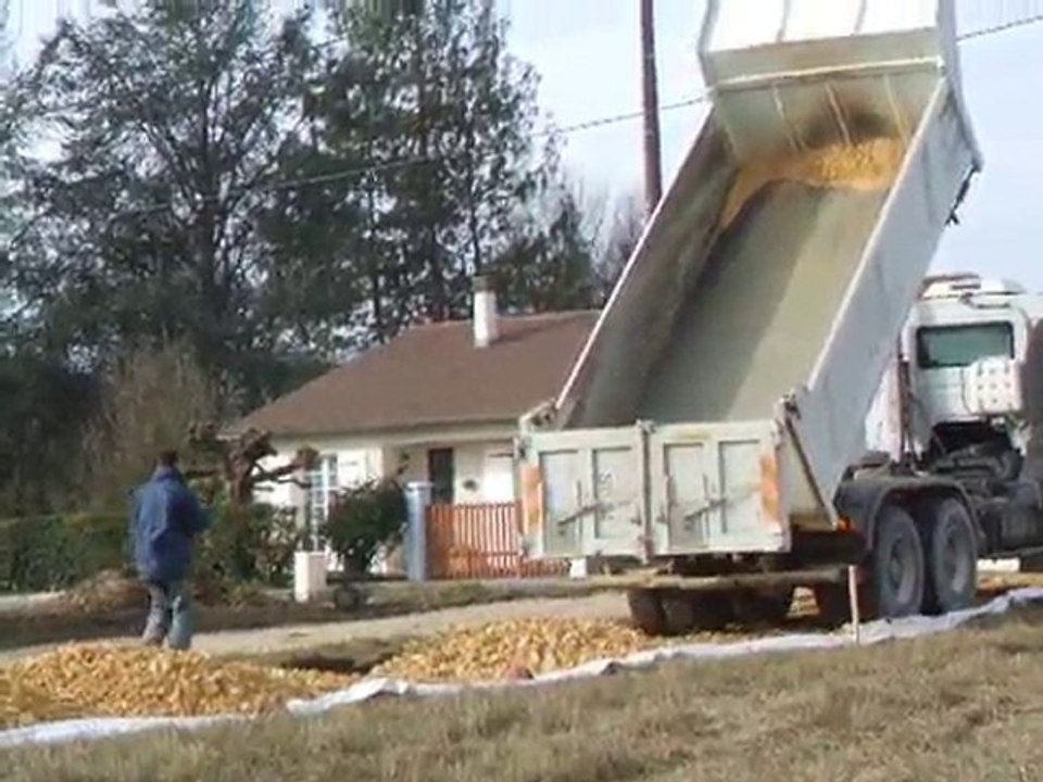 Mise en place du calcaire