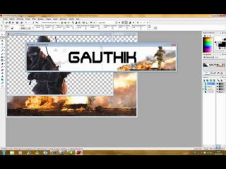 Tuto Bannière Paint shop pro 8