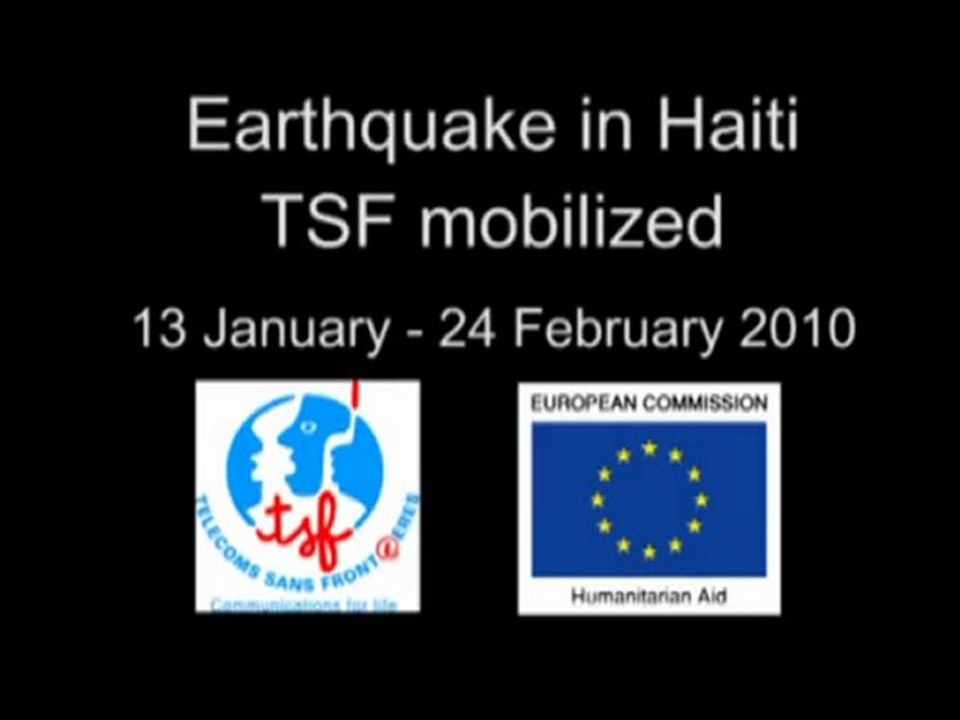 [TSF] Télécoms Sans Frontières in Haiti - 2010