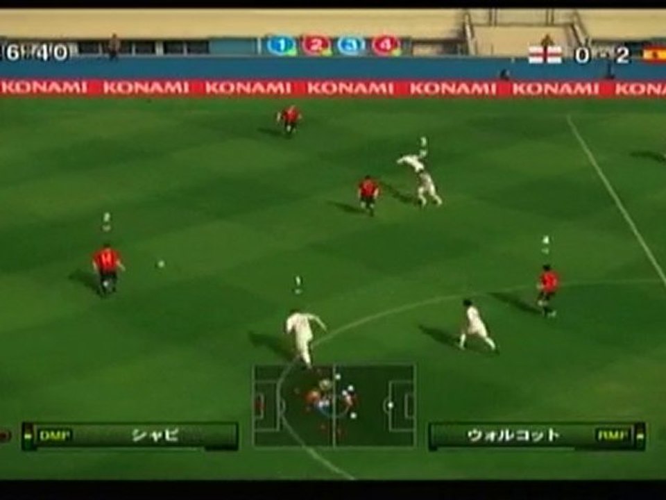 ウイイレ2010 イングランドｖｓスペイン pes2010