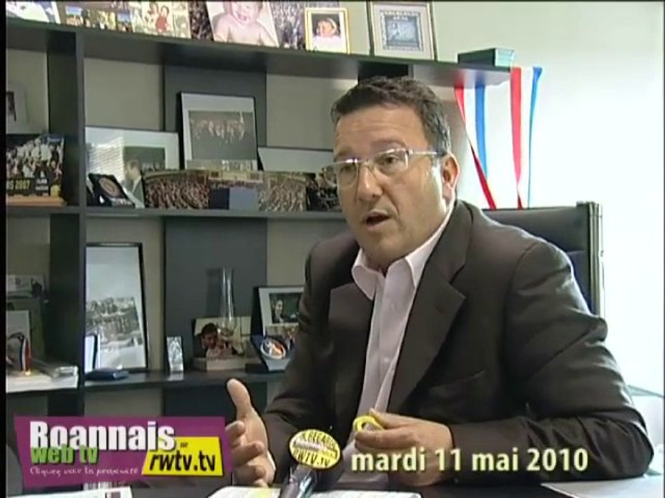 Chorale de Roanne - Yves  Nicolin répond à nos questions..