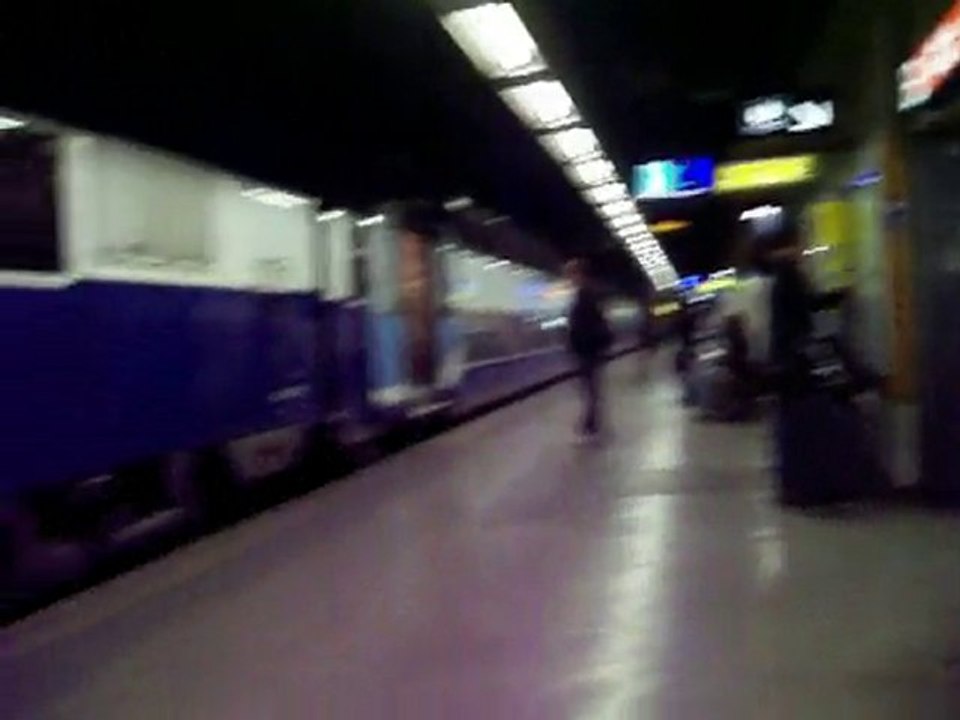 Train station Notre Dame St Michel - Paris