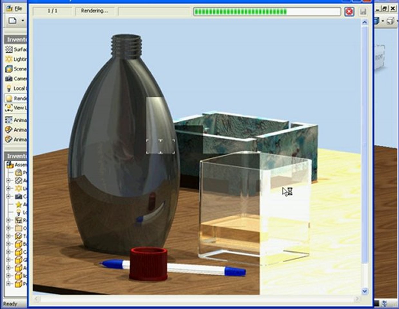 Autodesk Inventor Tutorials Render