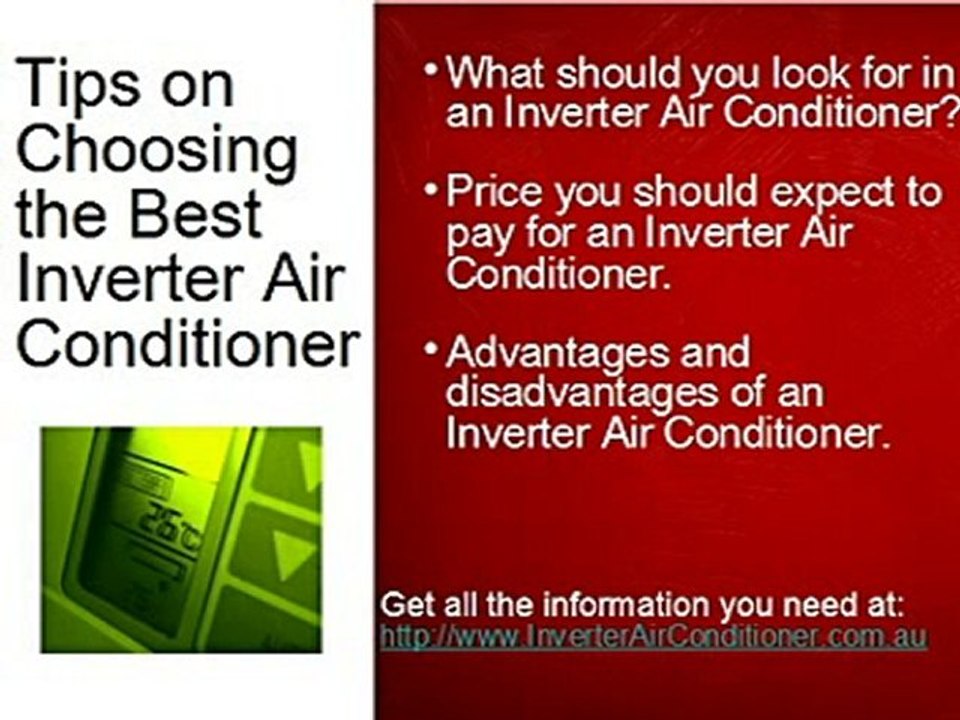 Inverter Air Conditioner Australia