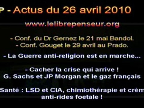 LLP Actus du 26 Avril 2010
