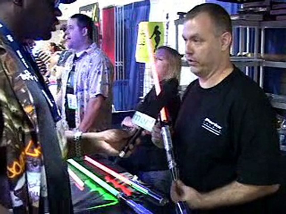 Comic-Con - Parks Sabers - Interview