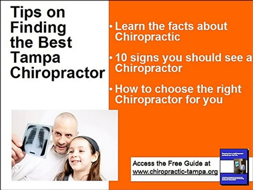 Find the Best Chiropractor in Tampa