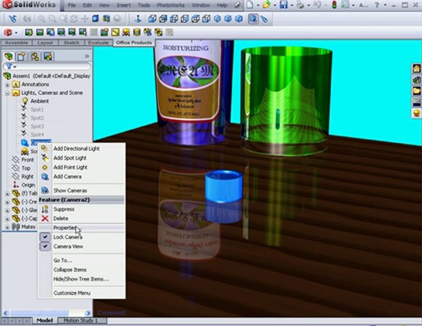 solidworks Tutorials PhotoWorks
