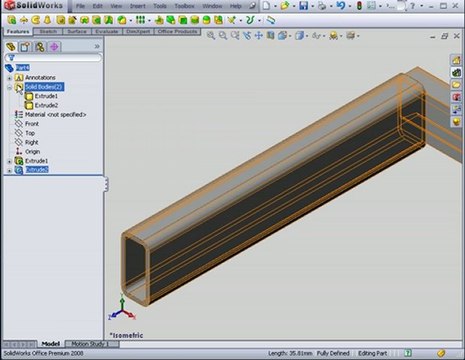 solidworks training Toolbox Structural Steel