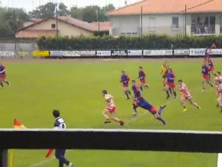 essai de léo en 8éme de finales