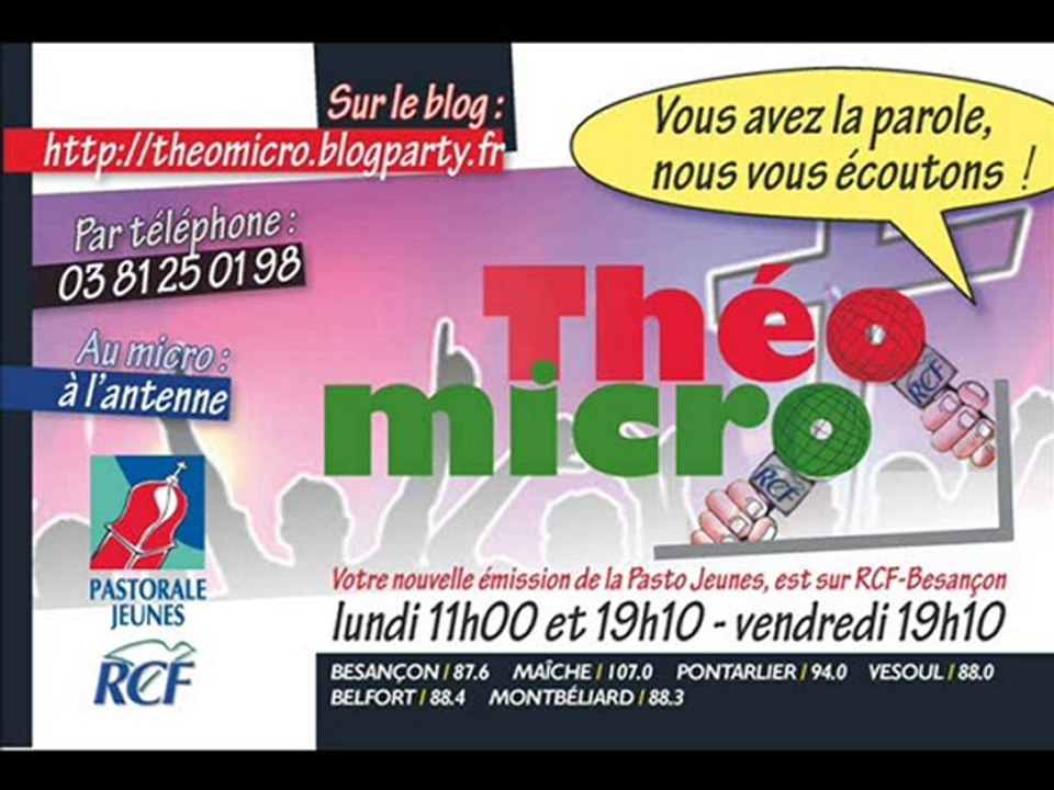 Théomicro "pastorale des personnes handicapées" [lun10/05]