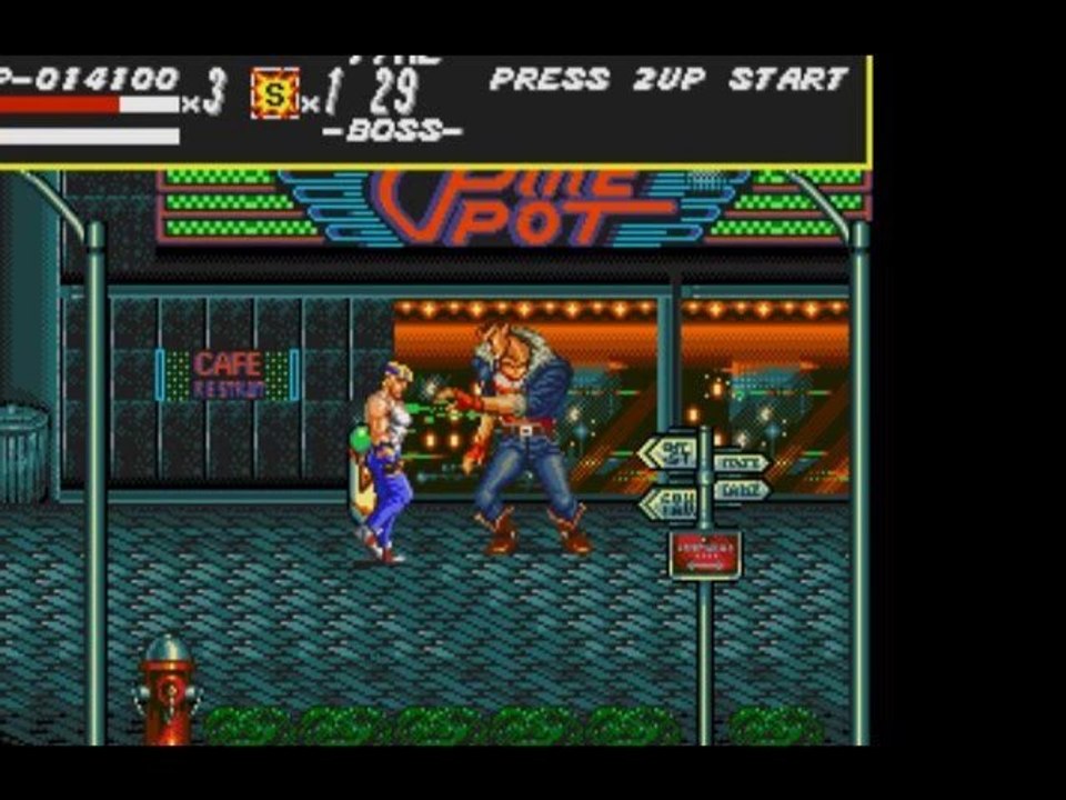 streets of rage - megadrive (1991)