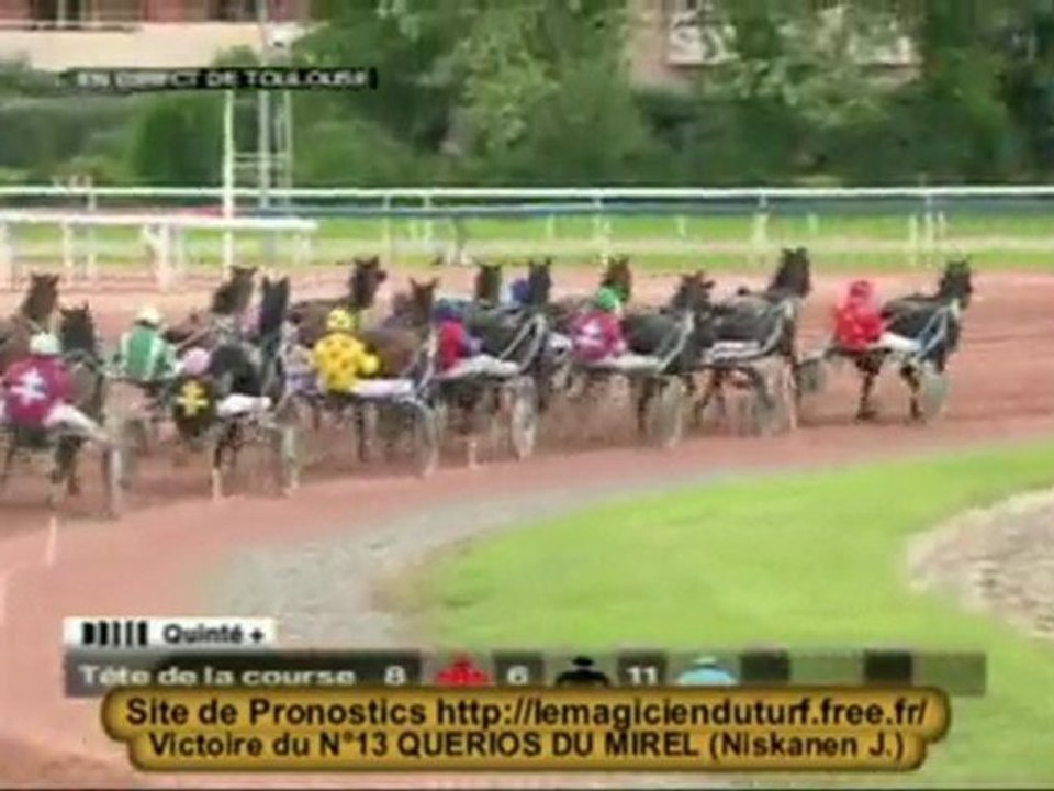 Vidéo Quinté a Toulouse PRIX DE LA VILLE DE TOULOUSE