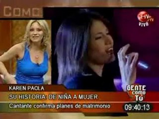 gente como tu  El regreso de Karen Paola