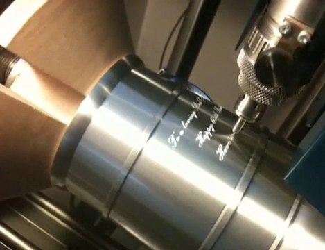 65th Present. Engraved Pewter Tankard.