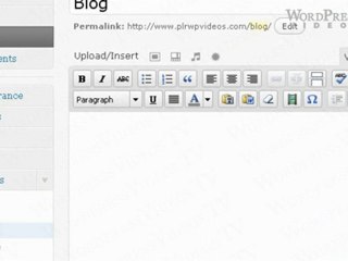 How to Create a Static Page in WordPress - WordpressVideos.T