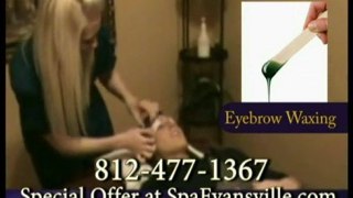 Makeup Evansville, Artist Demonstrates Eyebrow Waxing