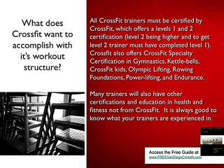 san diego crossfit, free crossfit san diego