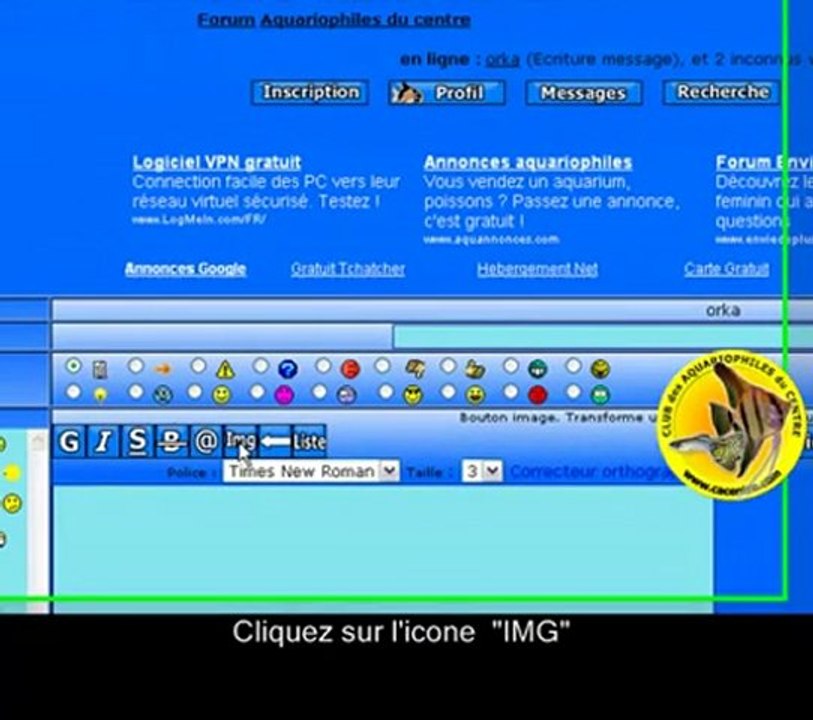 Uploader un image sur Imageshack