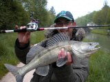 Pêche Brochet et Sandre sur le canal de Bourgogne.