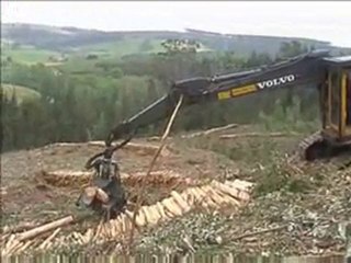 AFM 60 on Volvo in steep terrain