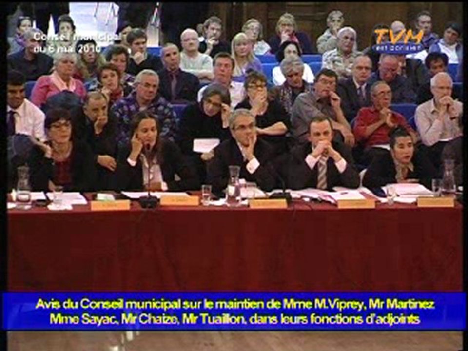 CONSEIL MUNICIPAL MONTREUIL (06/05/2010) - Point 2