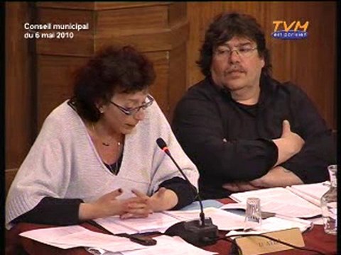 CONSEIL MUNICIPAL MONTREUIL (06/05/2010) - Points 6 & 7