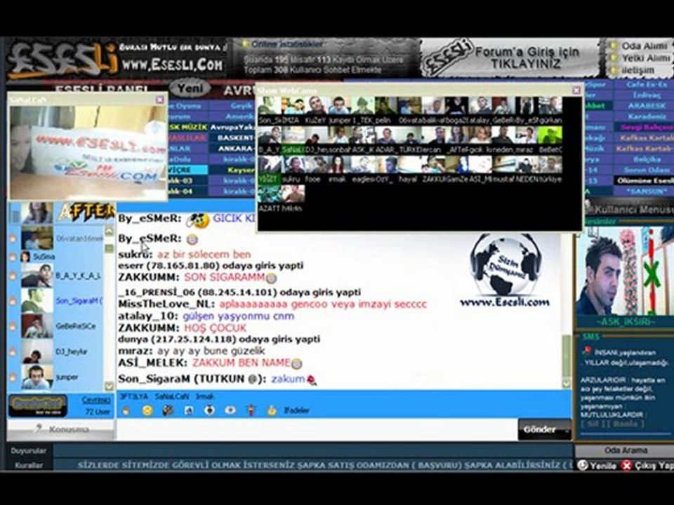 Esesli.com da yarısma