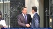 GB : Cameron accueille Nick Clegg à Downing Street