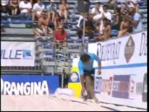 2009 Orangina beach rugby 3/4 Wallis vs France