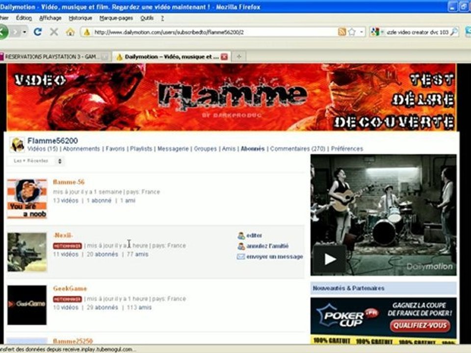 Explication + Remerciement