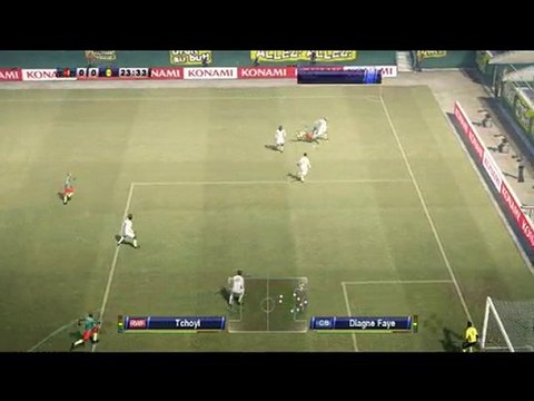 PES 2010 Cameroun vs Sénégal Partie 1/3