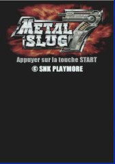 metal slug 7 [nintendo DS] videotest
