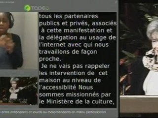 Claudie Haigneré - 4e Forum Européen e-Accessibilité